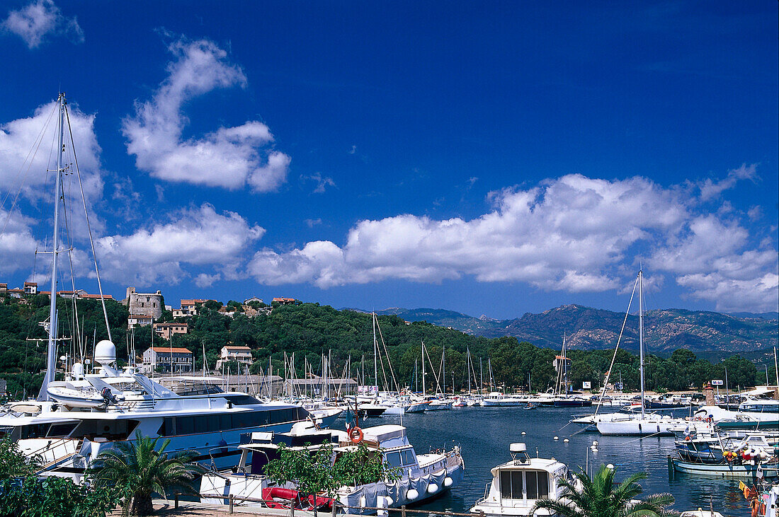 Yachthafen, Porto Vecchio, Korsika, Frankreich