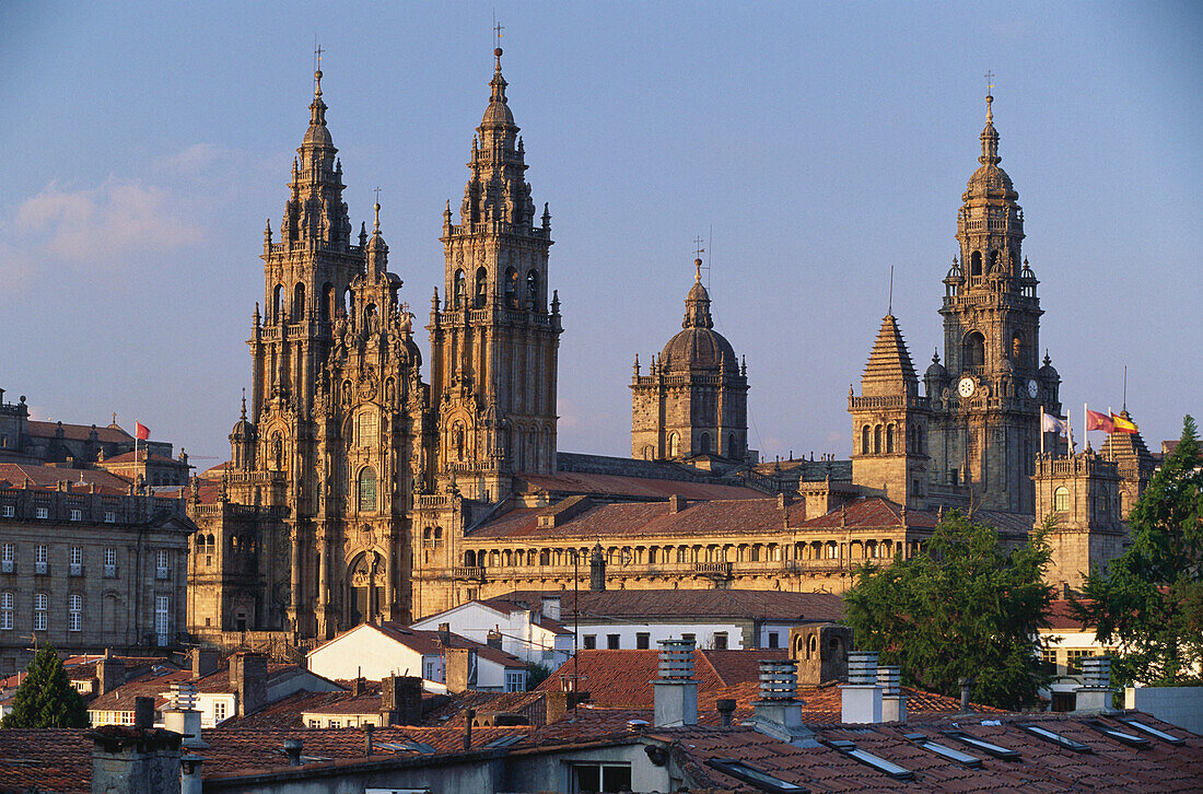 Santiago de Compostela cathdral, La Coruna, Galicia, Spain