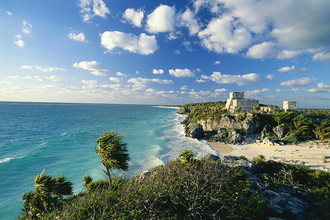Mayastätte Tulum, Quintana Roo, Halbinsel Yucatan, Mexiko