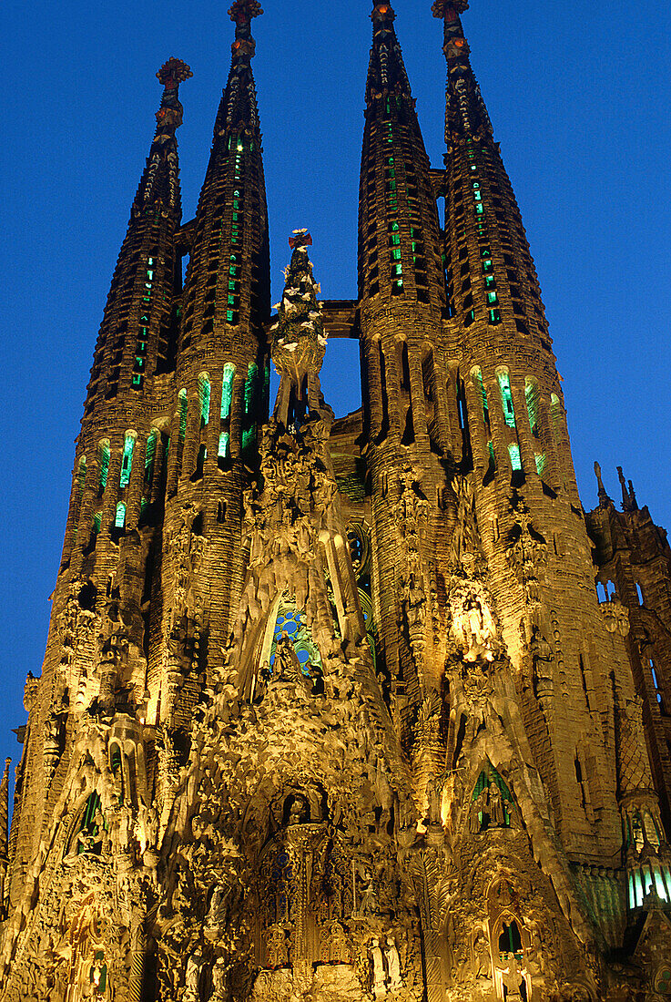 Sagrada Familia, Kirche, Barcelona-Katalonien Spanien