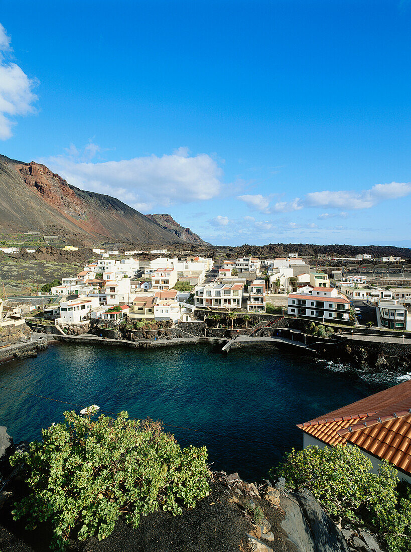 Natural pool, bay, Tamaduste, El Hierro, Canary Islands, Atlantic Ocean, Spain