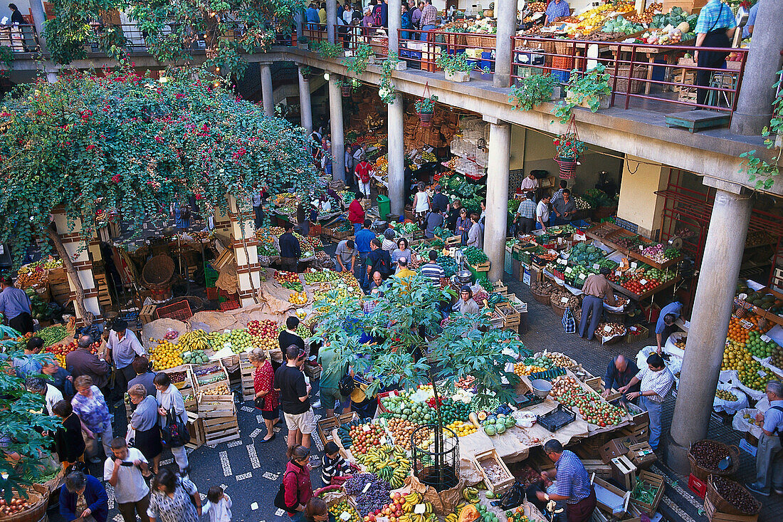 Mercado dos Lavradores, Funchal, Madeira, Portugal