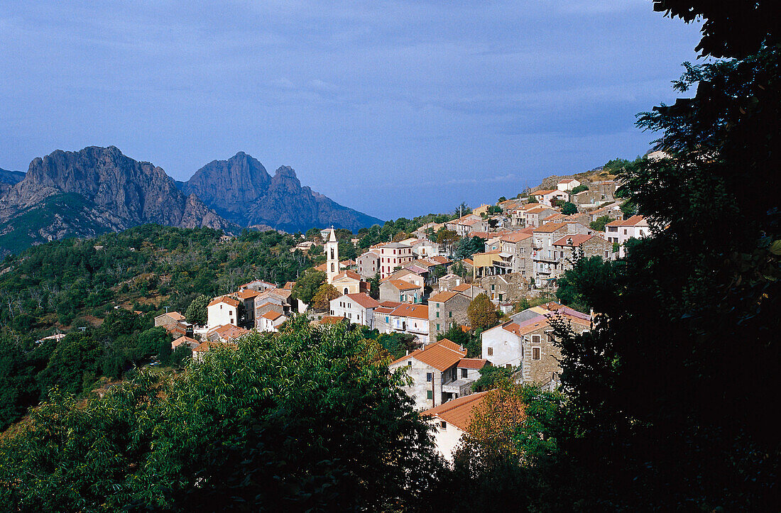 Evisa, Korsika, Frankreich