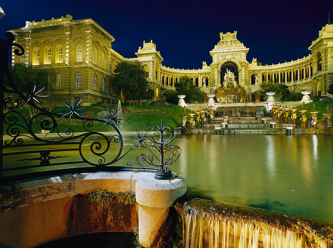 Palais de Longchamp, Marseille, Bouches-du-Rhone, Provence, Frankreich