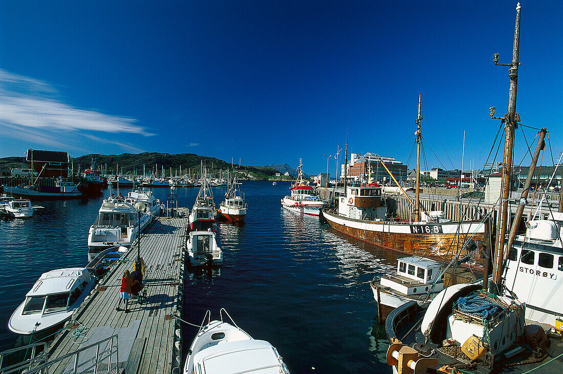 Habour, Bodö, Nordland Norwegen