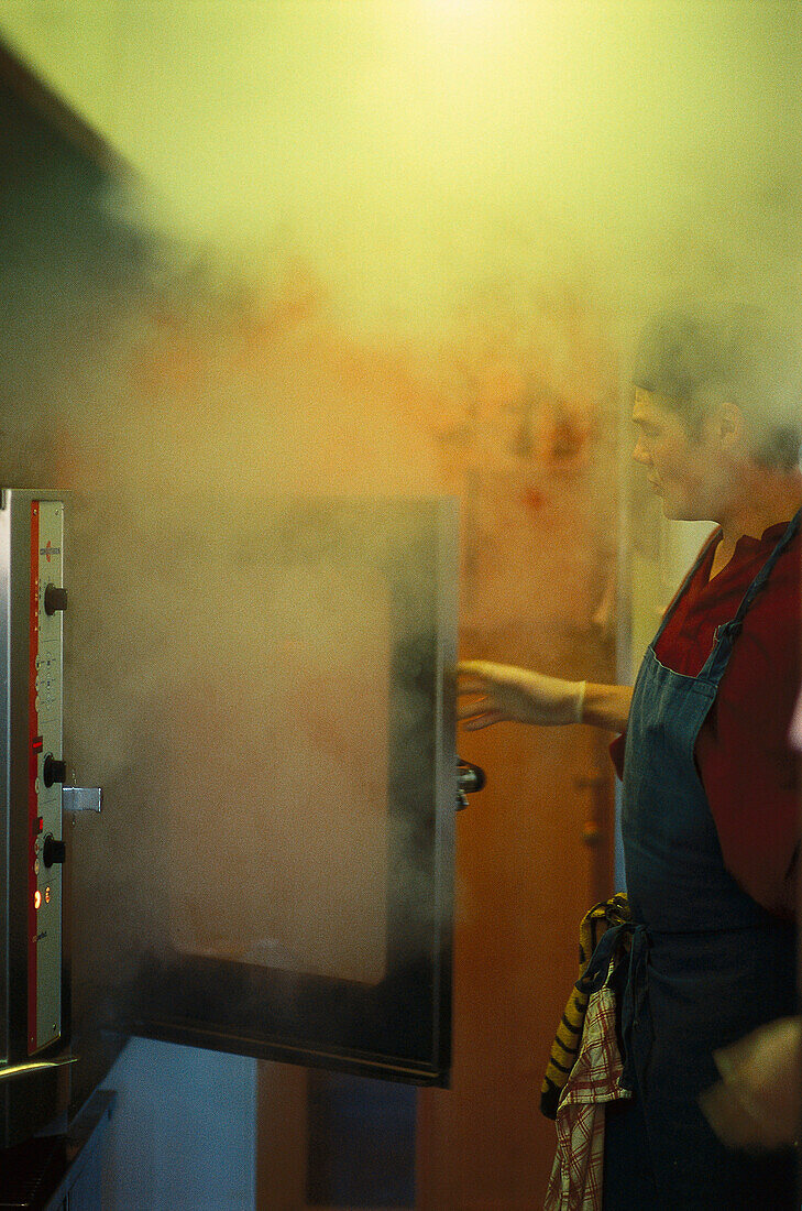 Stove, Cook, Hotel Molostua, Bodö, Nordland Norwegen