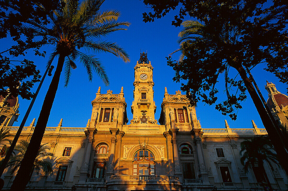 City Hall, Plaza de Ayuntamiento, Valencia, Spain