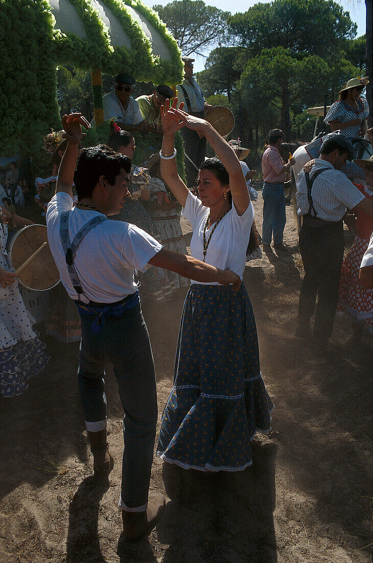 Flamenco, El Rocío, Pilgrimage Andalusia, Spain S. 134