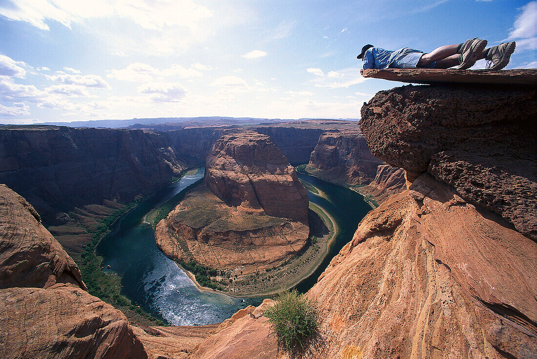 Big Bend, Colorado Fluss, in der Nähe von Lake Powell, Utah, Arizona, USA