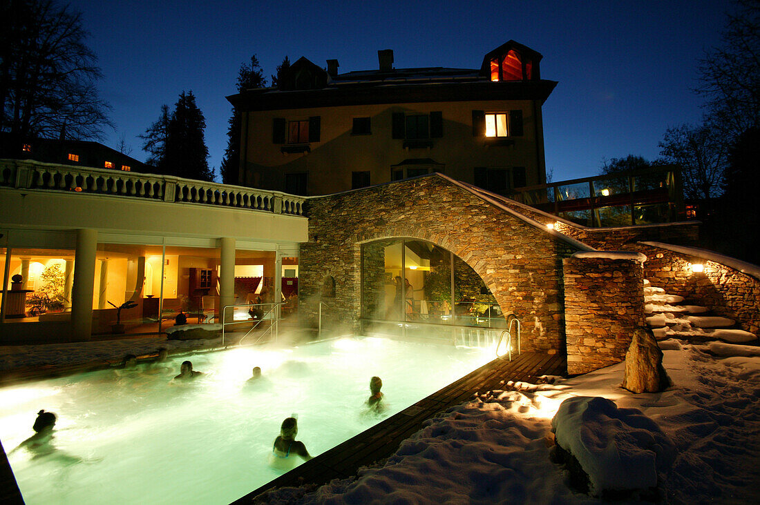 Hotelpool, Hotel Cresta, Flims Waldhaus Graubünden, Switzerland