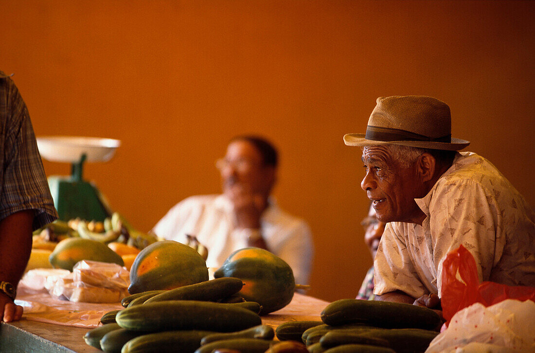 Sir Selwyn Clarke Market, Victoria, Mahe Seychellen