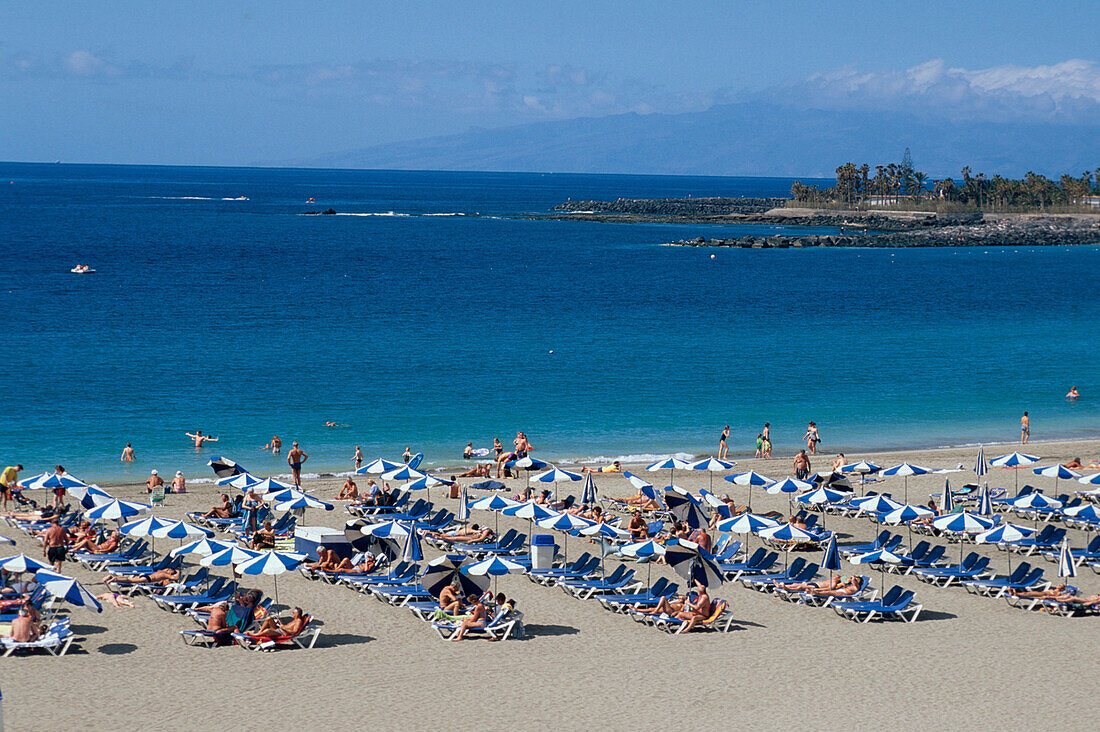 Playa de las Vistas, Playa de los Cristianos Teneriffa, Kanaren