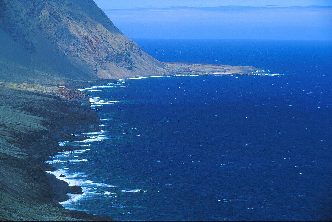 Playa la Madera, Punta Arenas Blancas, El Hierro, Kanarische Inseln, Spanien