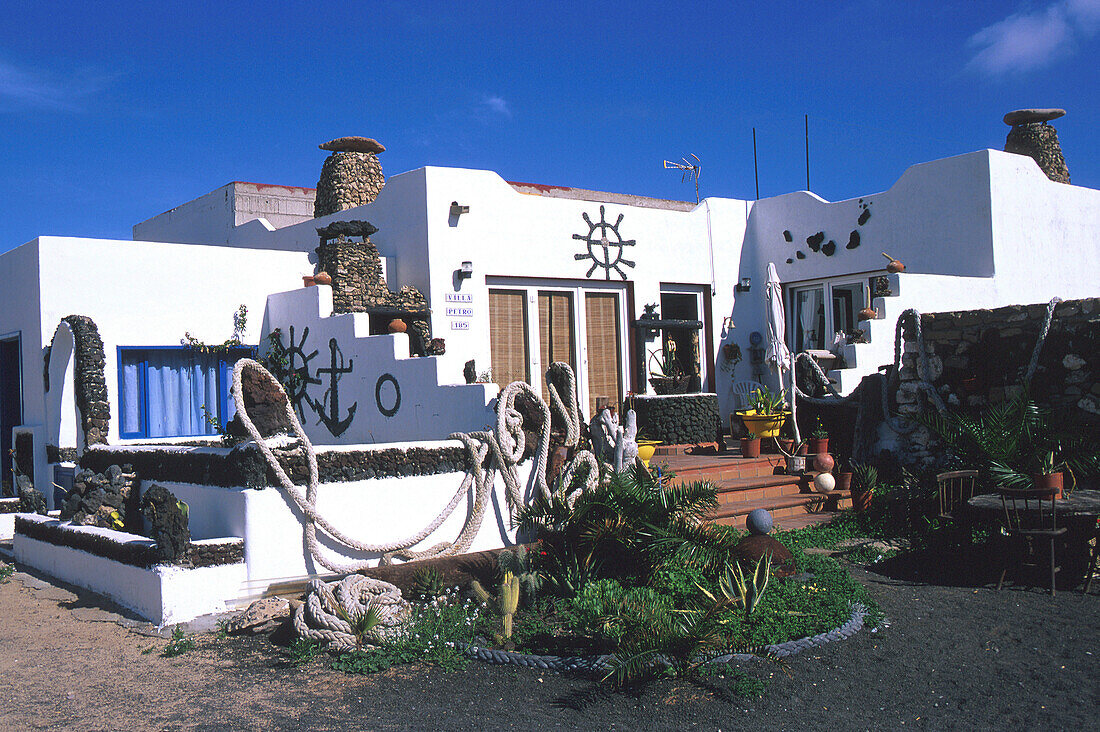 Haus, Caleta del Sebo, La Graciosa, Kanarische Inseln Spanien, near Lanzarote