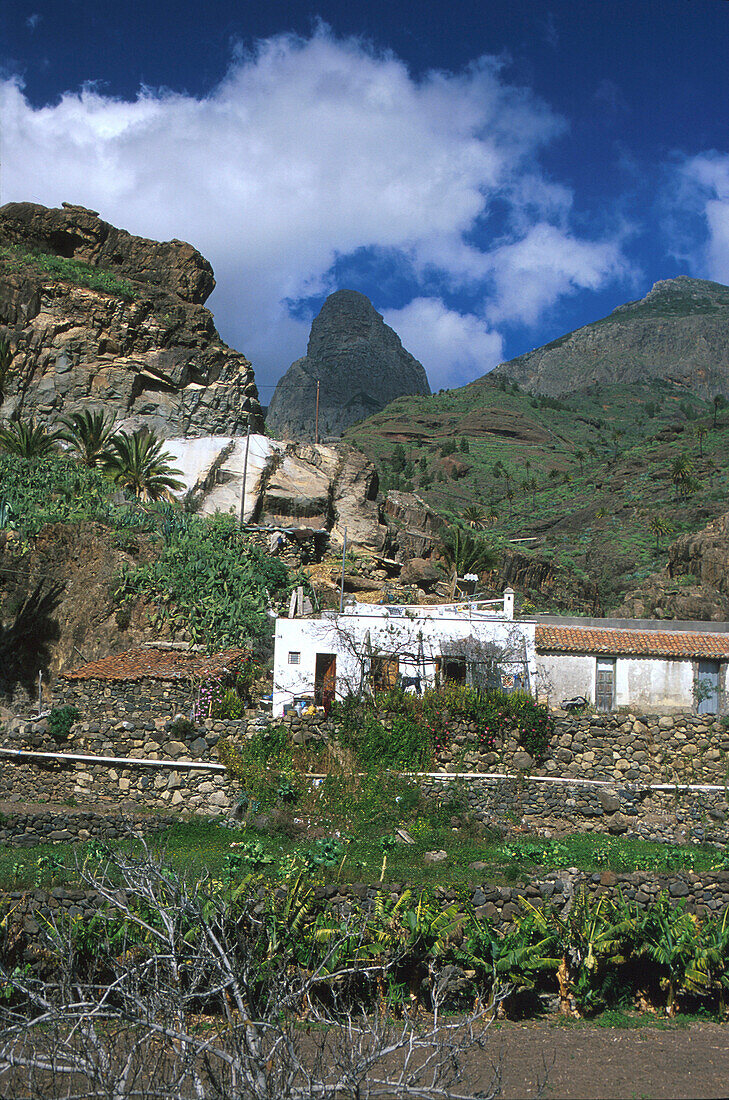Lo del Gato, Roque Agando, La Gomera Kanarische Inseln