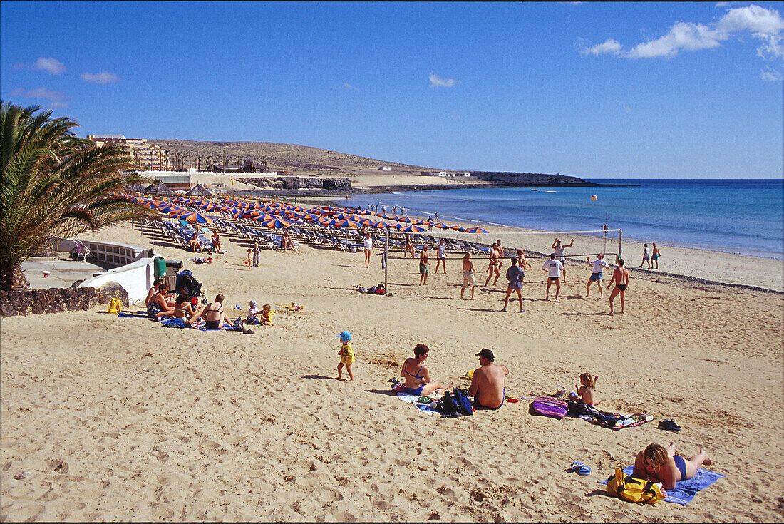 Playa Costa Calma, Costa Calma, Fuerteventura, Kanarische Inseln Spanien, Europa