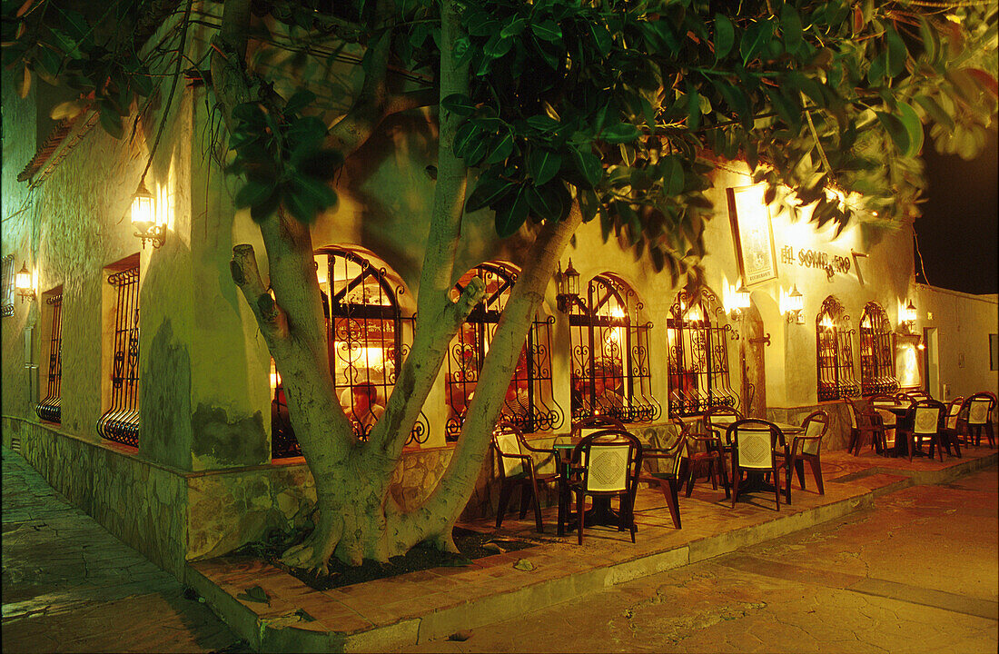 Restaurant El Sombrero, Corralejo, Fuerteventura, Kanarische Inseln Spanien, Europa