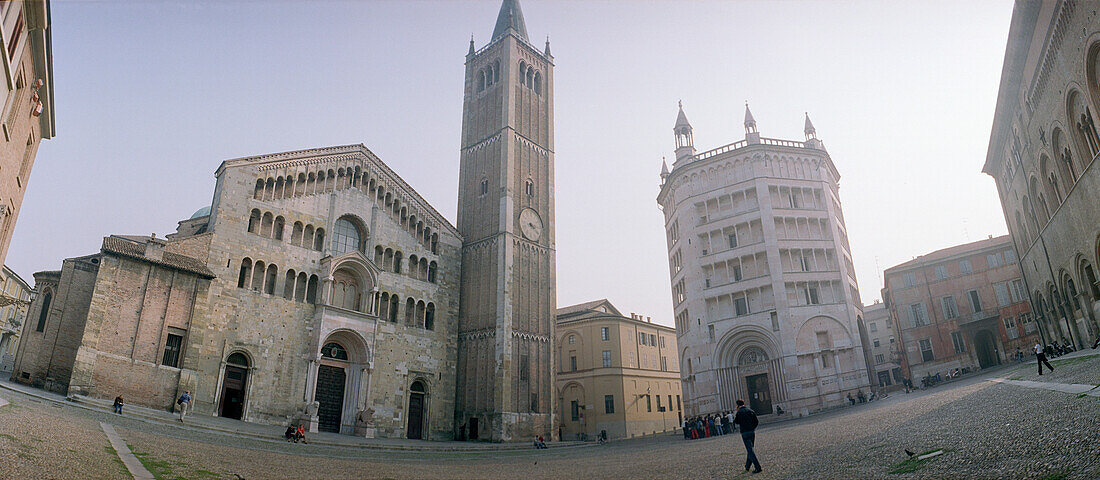 Piazza del Duomo, Parma, Emilia-Romagna, Italy