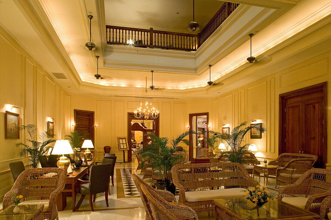 Interior, Strand Hotel Yangon, colonial luxury, Kolonialhotel