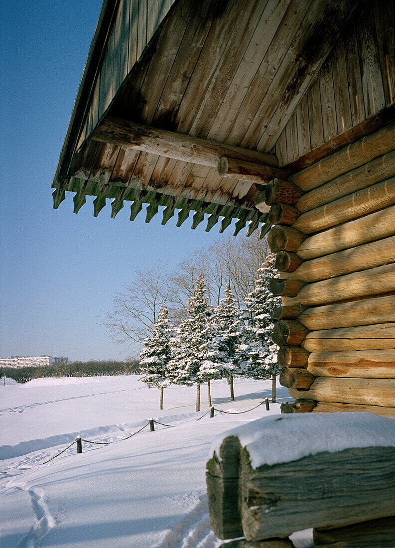 Wooden hut, Kolomenskoye Moscow