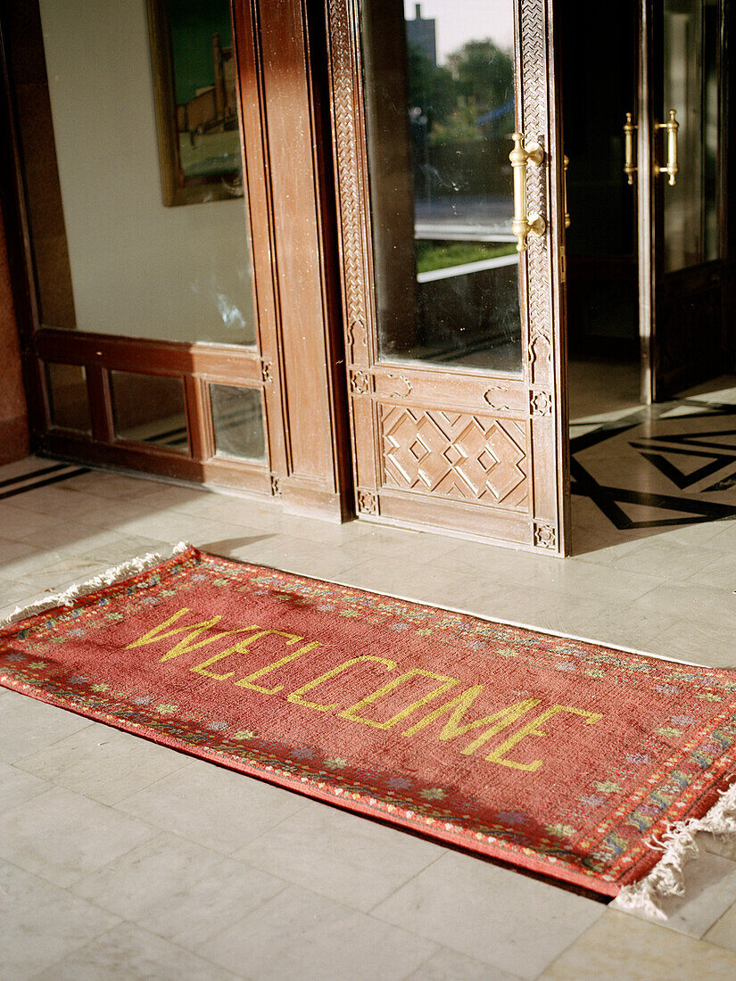 EWelcome carpet, Hotel, Uzbekistan