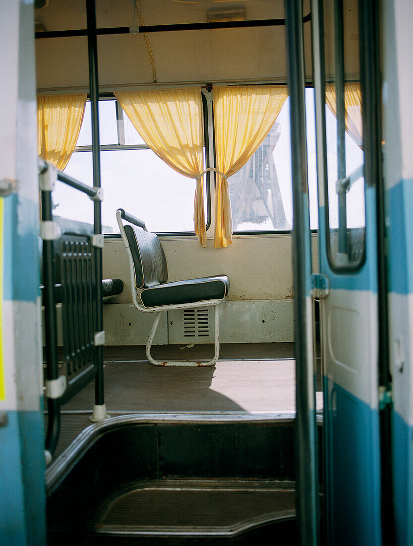 Bus, Blick ins Innere, Moskau, Russland
