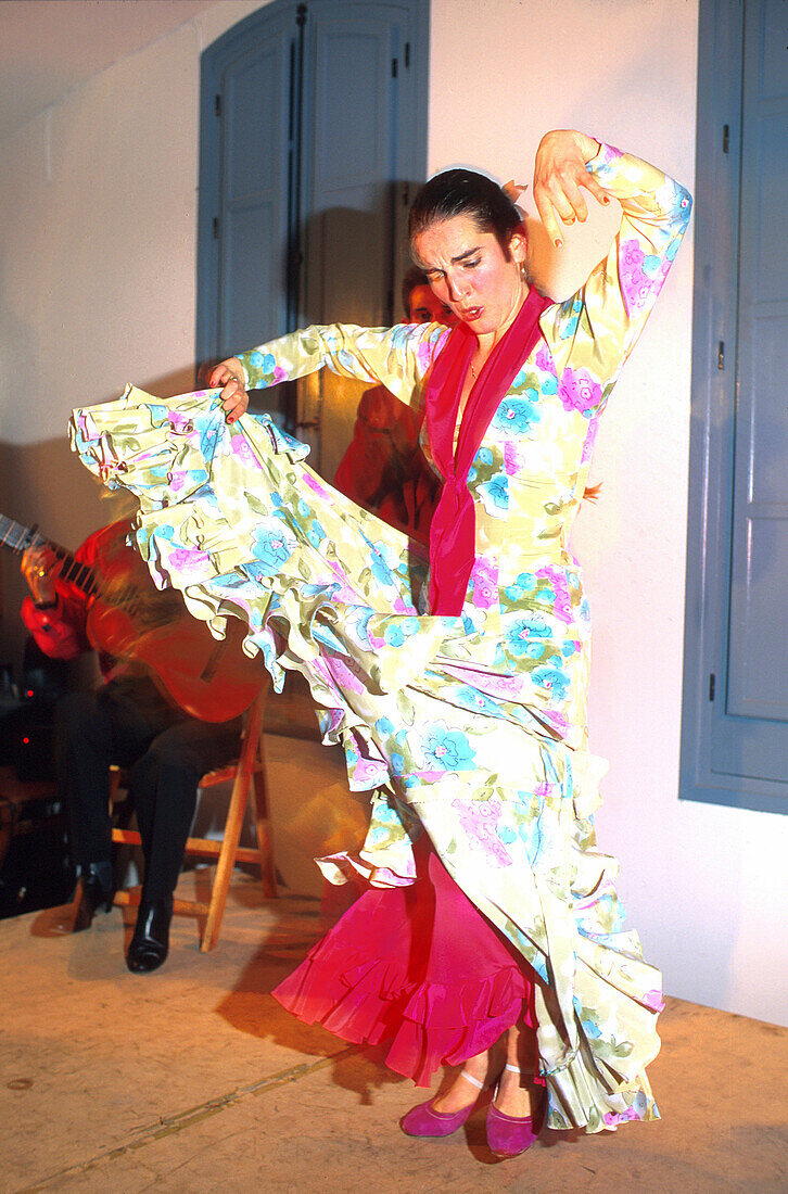 Flamencotänzerin, Sevilla Andalusien, Spanien