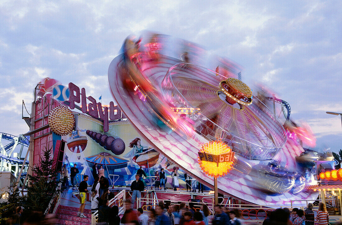 Karussell, Oktoberfest, München, Baveria, Deutschland