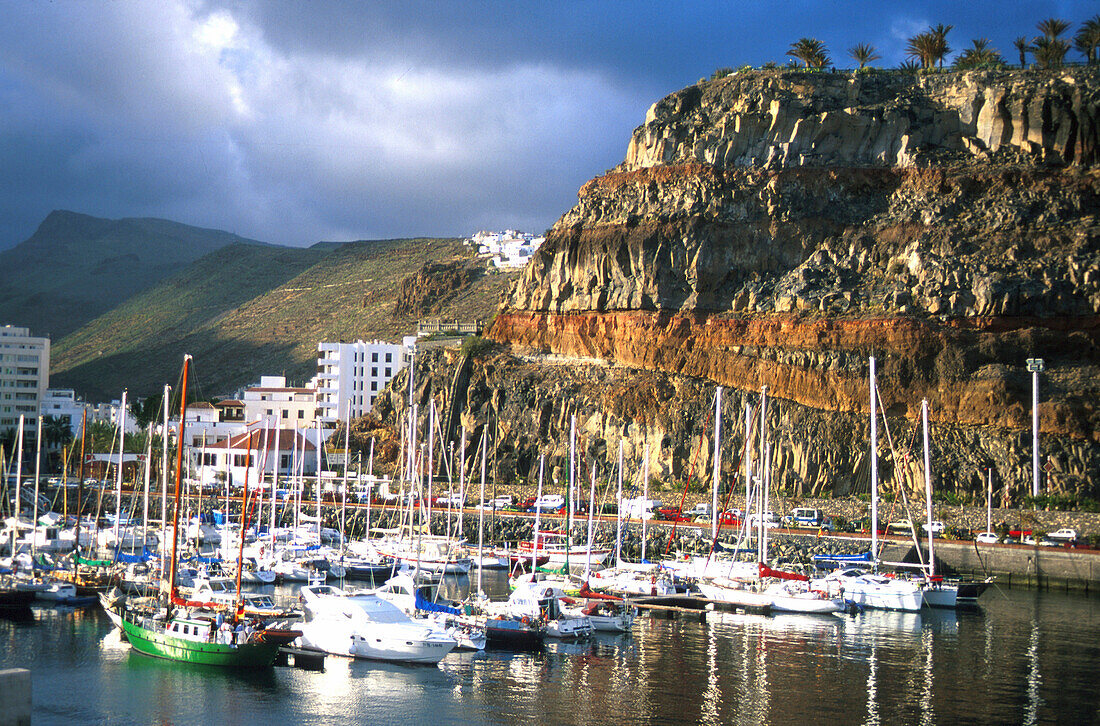 Hafen, San Sebastian, La Gomera Kanarische Inseln