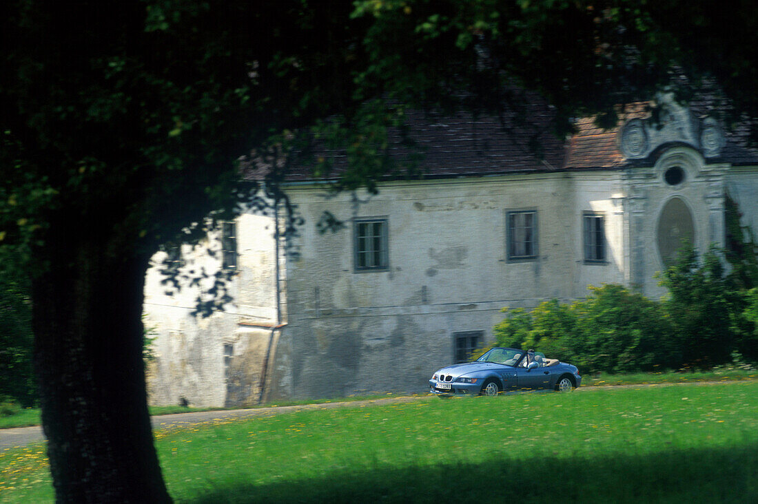 BMW Z3, bei Artstetten, Wachau Oesterreich