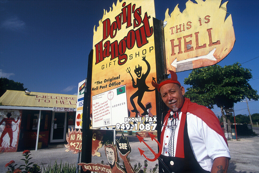 Ivan Farrington, The Devil´s Hangout, Hell, Grand Cayman Cayman Islands, Karibik