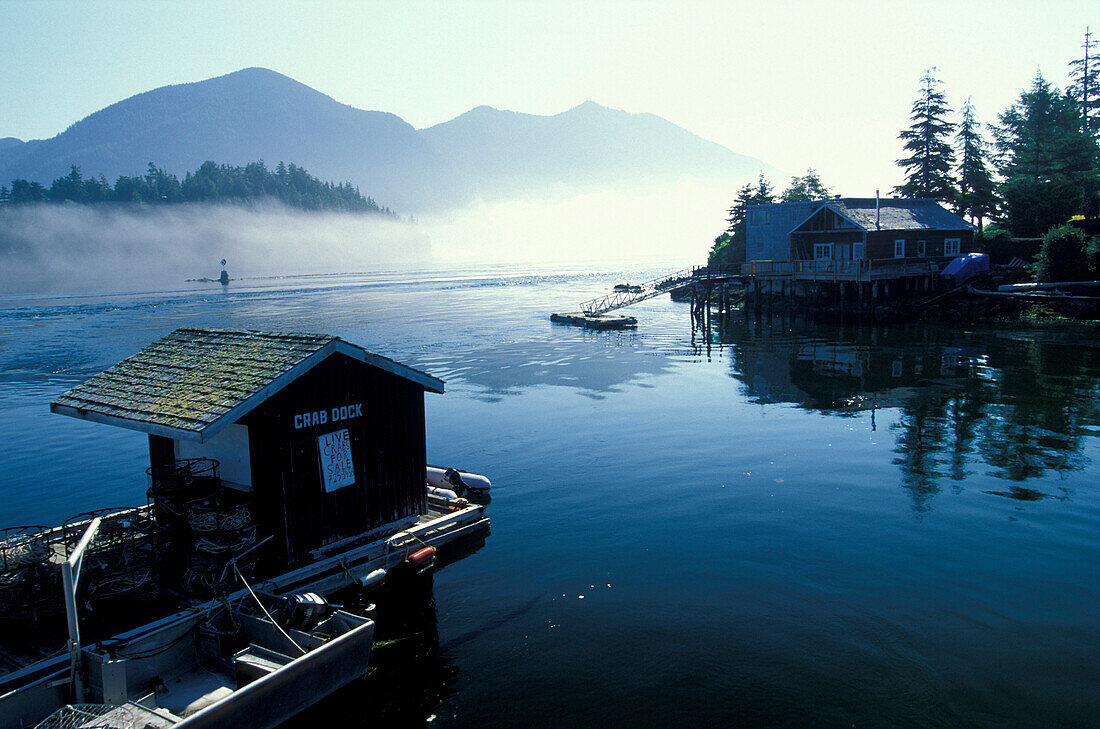 Jetty, Crab Dock, Clayoquot Sound, Tofino, Vancouver Island, Canada