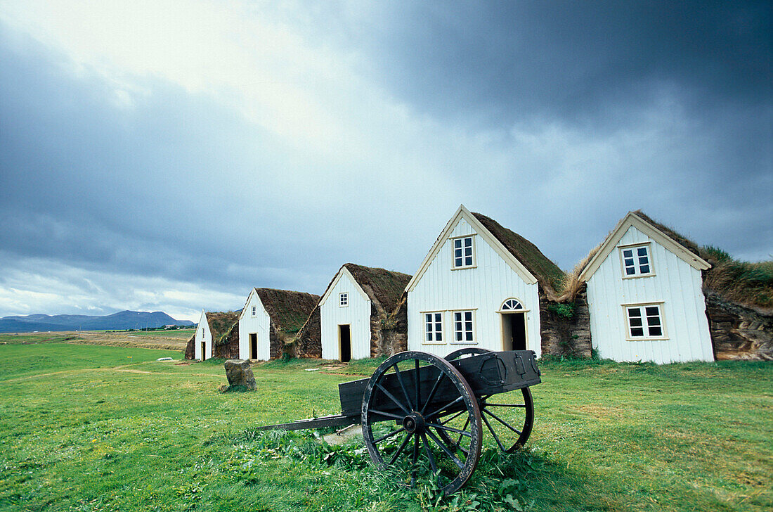 Grassodenhäuser, Museumshof Glaumbaer Norden, Island