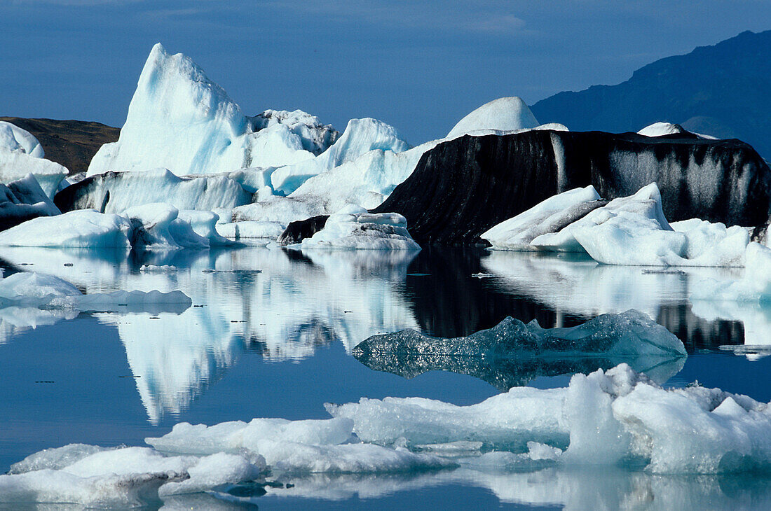 Gletschersee Jökulsarlon, Süden Island