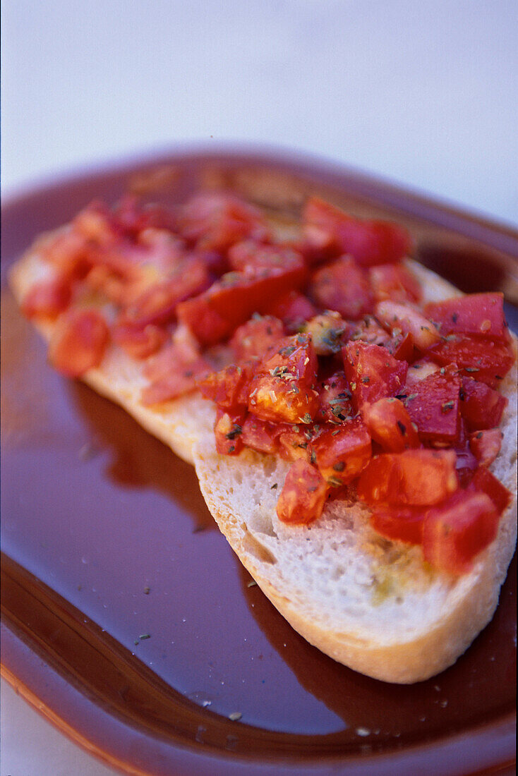 Bruschetta, Kampanien Italien