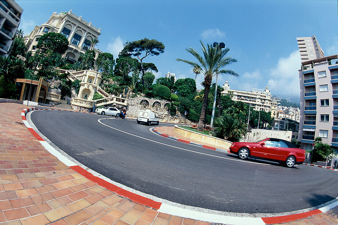 Enge Strassenkurve, Monte Carlo Monaco