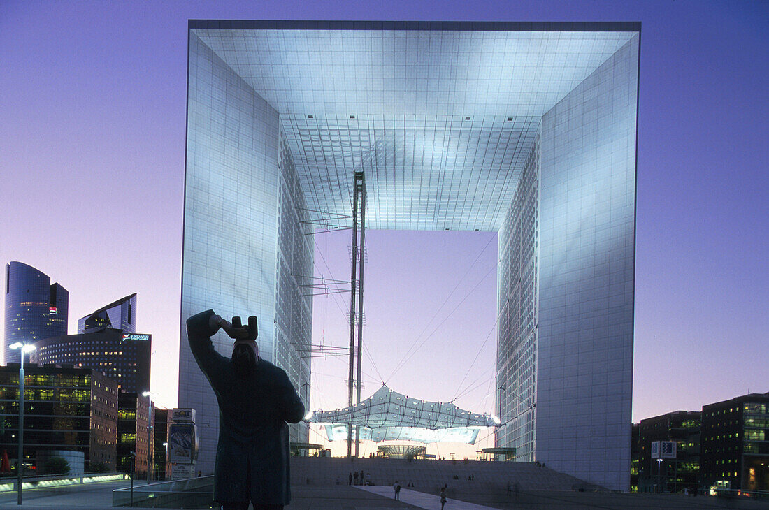 Grande Arche La D fense riesiger License image 70030393