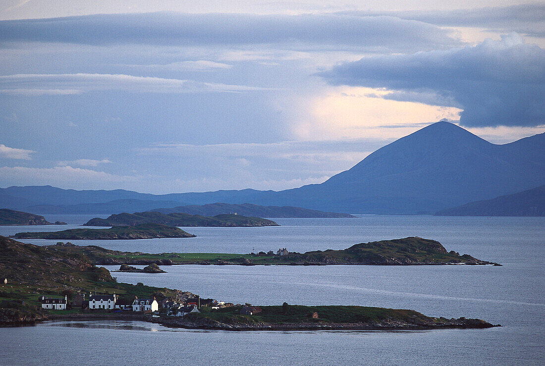 Applecross Peninsula, View to Skye Highland, Scotland