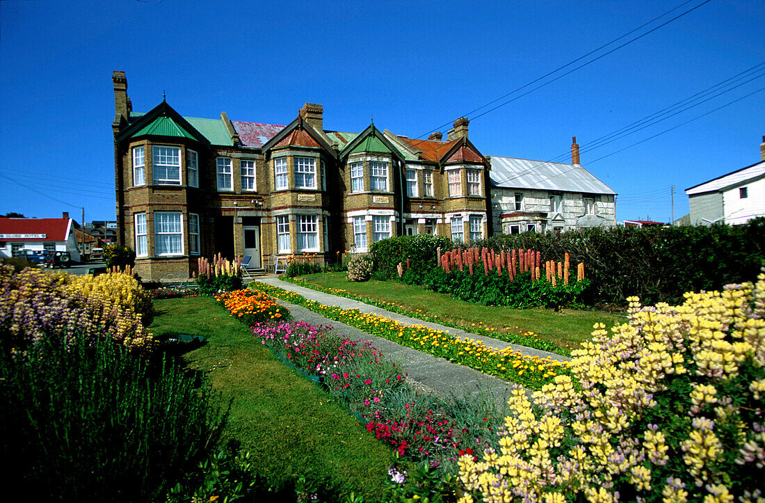 Jubilee Villas, viktorianisches Wohnhaus, Port Stanley, East Falklands, Falklandinseln