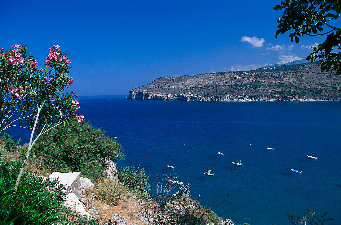 Bay near Dirou, Mani Peninsula, Peloponnes, Greece