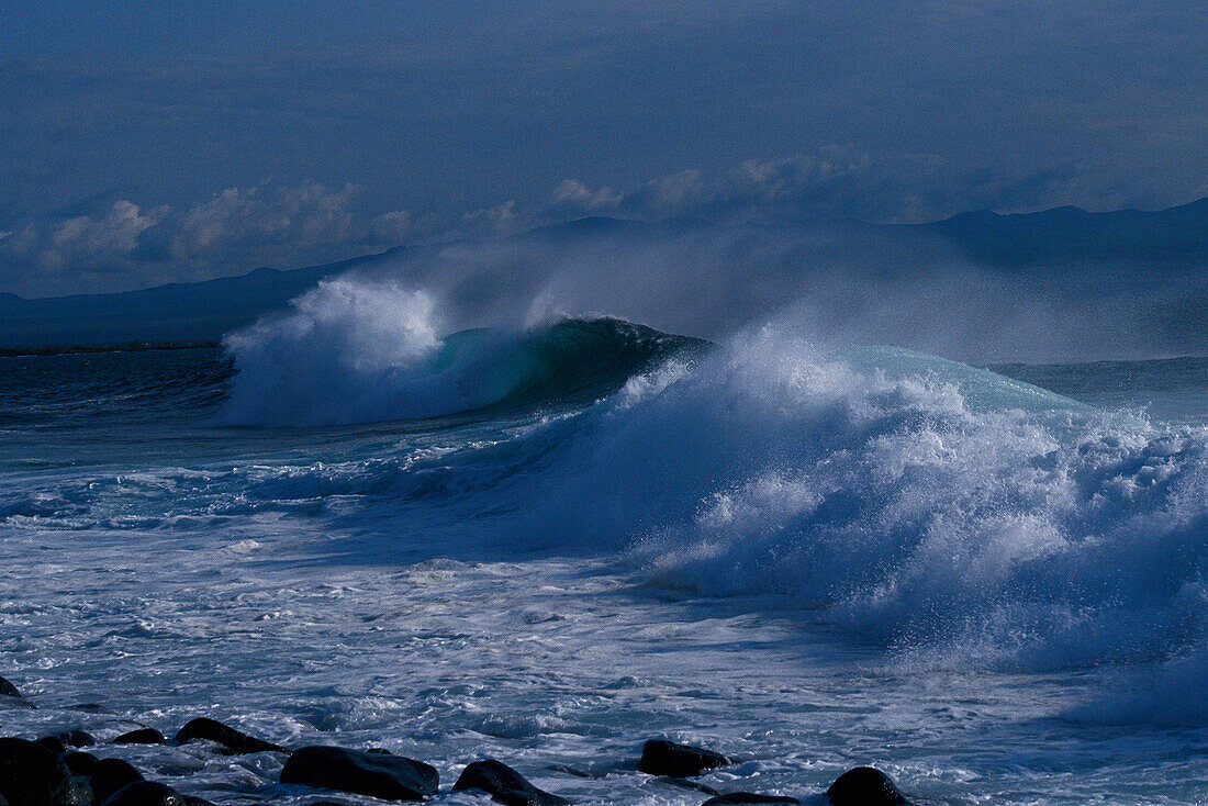 Waves, Ocean, Water Nature