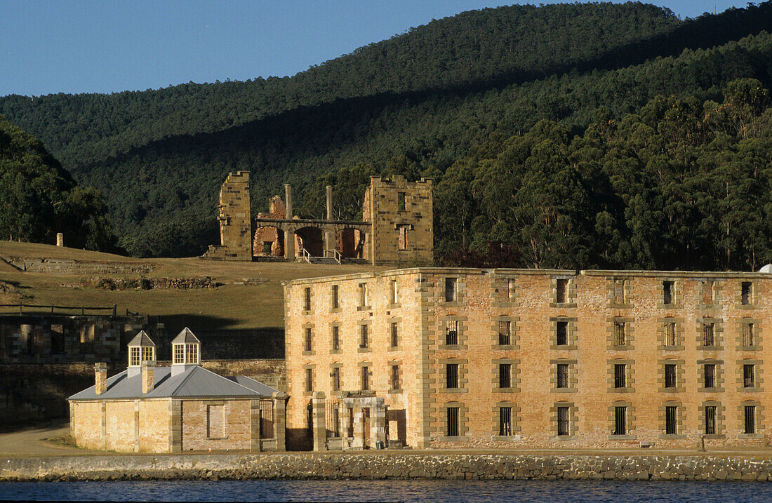 Historic ruin, Port Arthur, Tasman Peninsula, Australien, Tasmanien, covict prison-ruin at Port Arthur