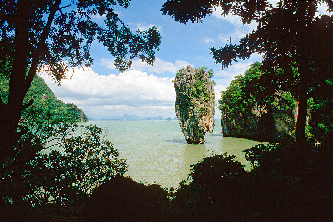 James Bond Island, Khao Phing Kan, Khao Ta-Pu, Phang Nga Bay, Nationalpark Ao Phang Nga, Thailand