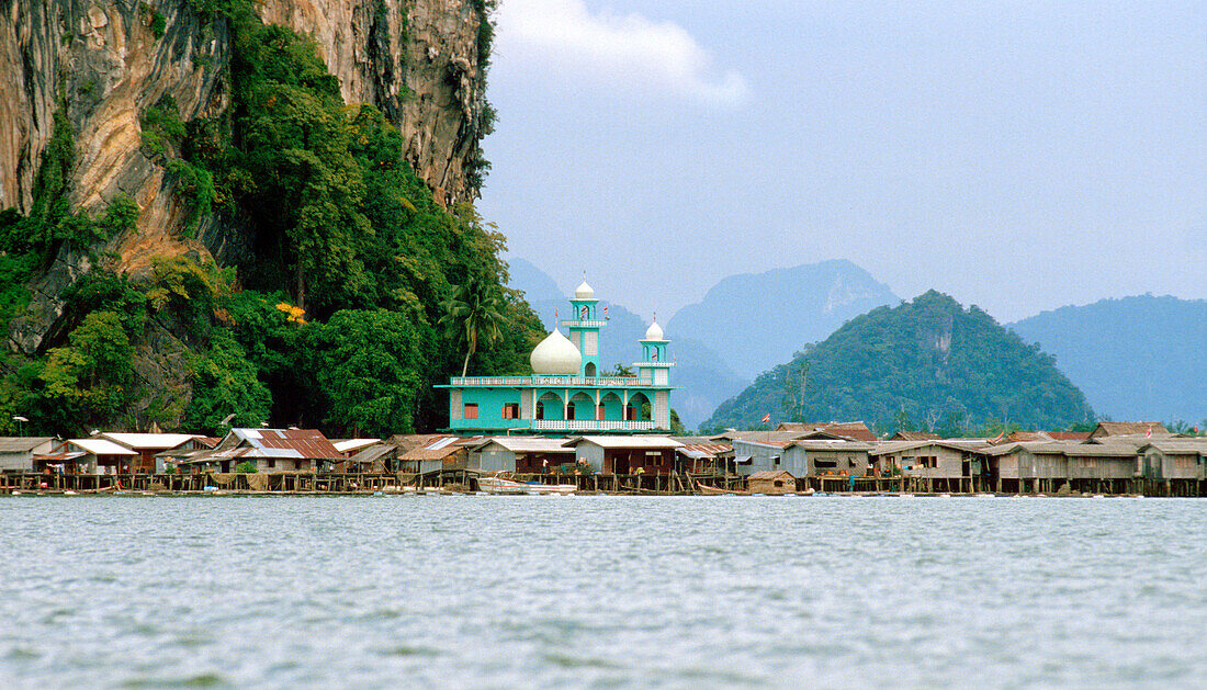 Thailand fishing village Pan Yee, Phang-Nga Bay, Thailand