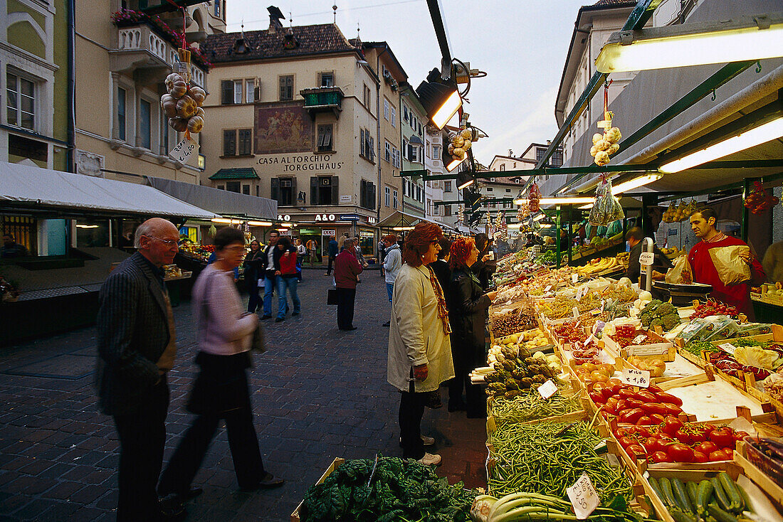 Fruit-Market, Bozen South Tyrol, Italy