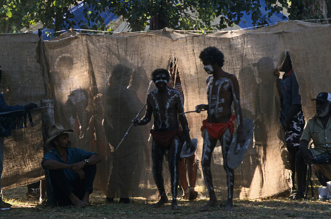 Aborigines at Laura Dance Festival, Australien, Qld, Aborigines, Laura Dance Festival, Cape York
