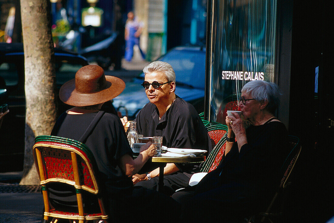 Cafe de Flore, Saint Germain Paris, France