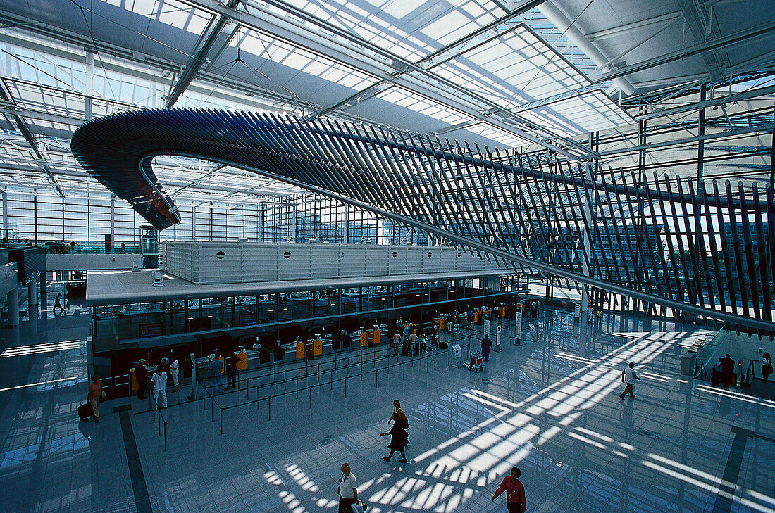Terminal 2, Airport Munich Bavaria, Germany
