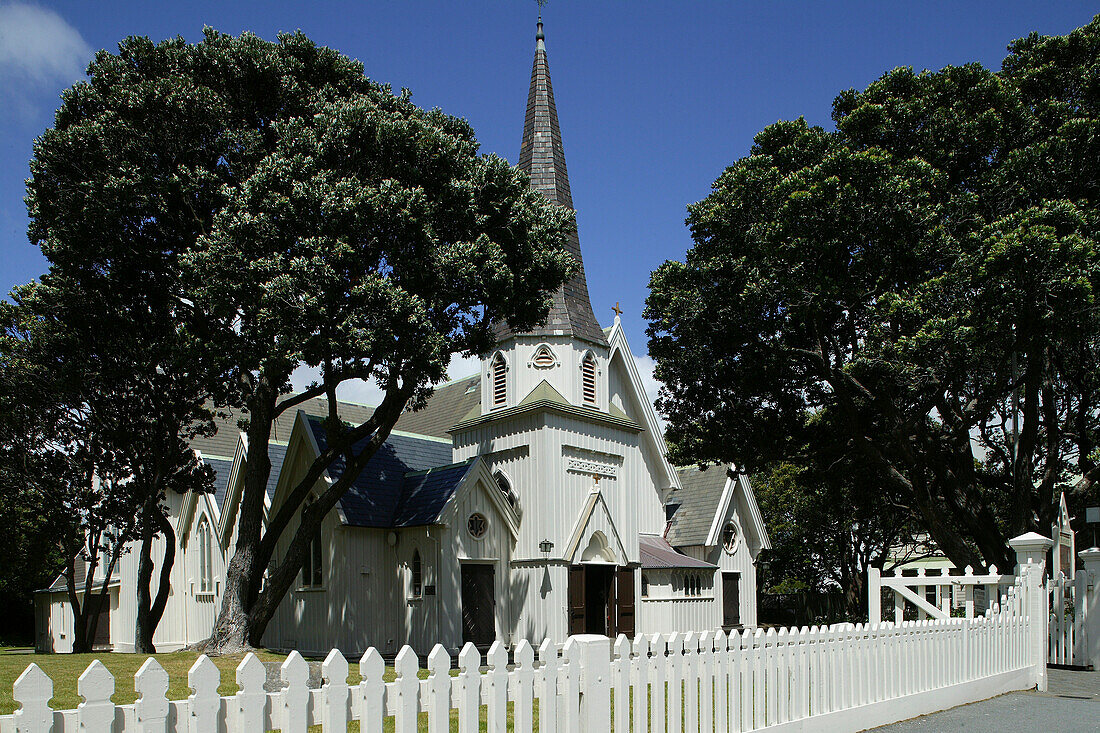 Historic Old St Paul's church, wooden church, capital, Wellington, North Island, New Zealand