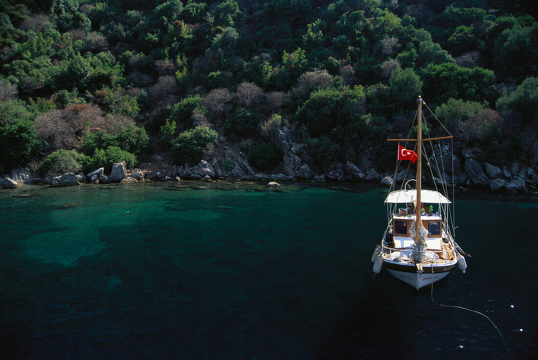 Bootstour in der Bucht von Marmaris, Ägäisküste Türkei
